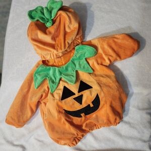 Baby Pumpkin Costume 0-6m